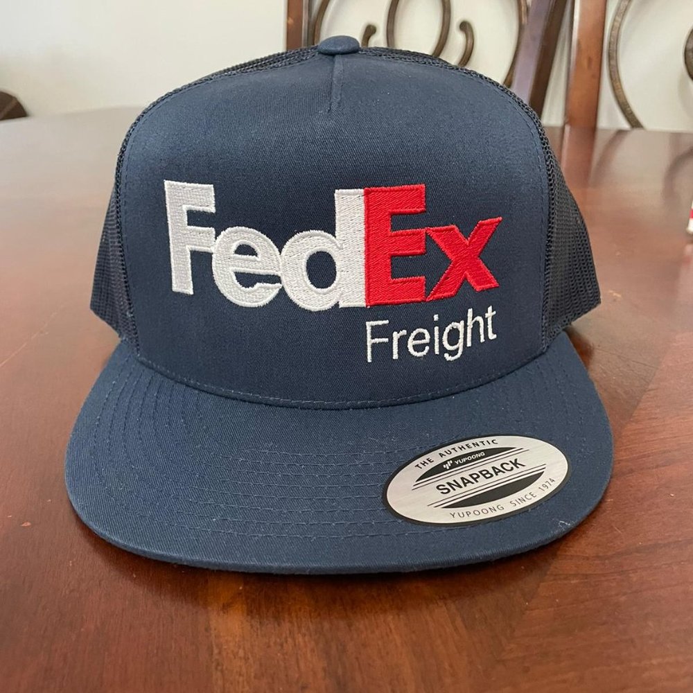 FedEx Freight  Trucker Hat Cap Yupoong Adjustable